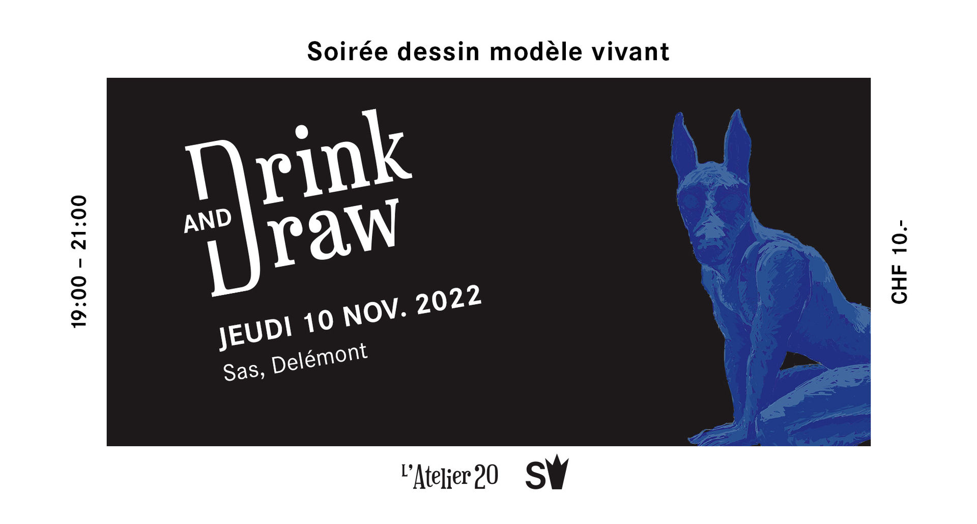 DRINK & DRAW #1