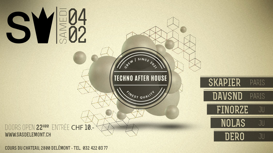 TECHNO AFTER HOUSE