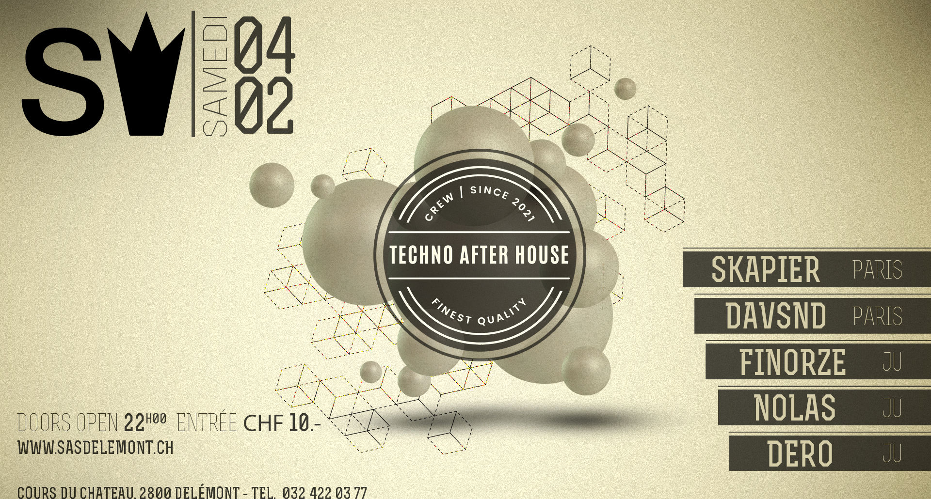 TECHNO AFTER HOUSE