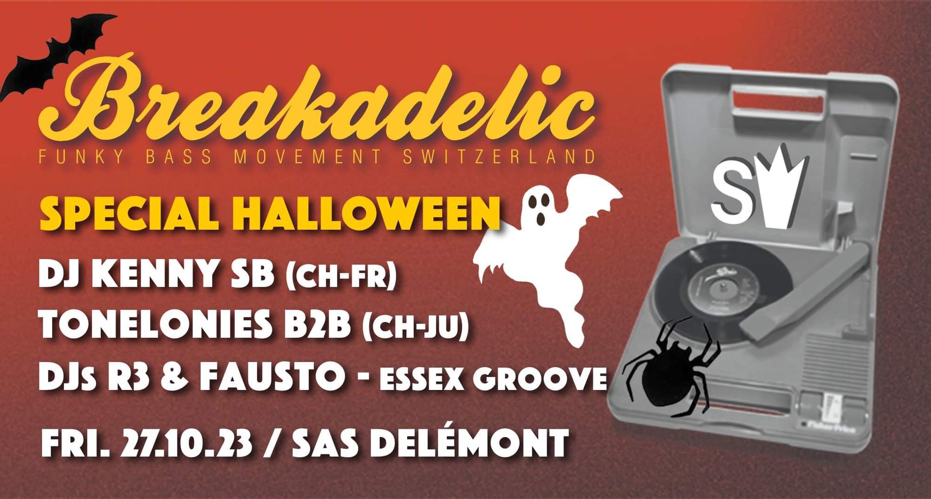 BREAKADELIC HALLOWEEN PARTY